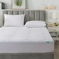 Waverly Waterproof Wave Stitched Mattress Pad