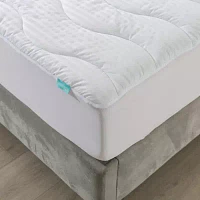 Waverly Waterproof Wave Stitched Mattress Pad