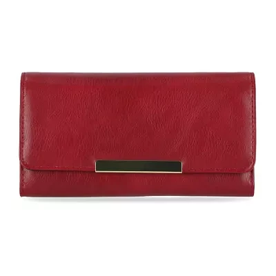 Mundi File Master Womens Expandable RFID Blocking Accordian Wallet