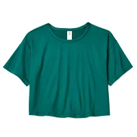 Xersion Little & Big Girls Crew Neck Short Sleeve T-Shirt