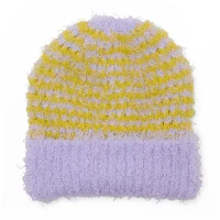 Arizona Fuzzy Stripe Womens Beanie