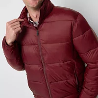 St. John's Bay Mens Water Resistant Midweight Puffer Jacket