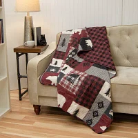 Donna Sharp Bear Peak Washable Hypoallergenic Midweight Throw