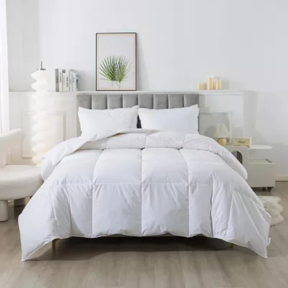 Royal Velvet Ultra Warm White Goose Nano Down And Feather Comforter