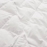 Peacenest Diamond Stitch Lightweight Microfiber White Goose Down And Feather Fiber Comforter