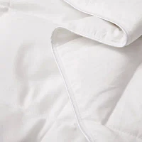 Peacenest Diamond Stitch Lightweight Microfiber White Goose Down And Feather Fiber Comforter