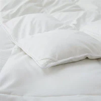 Peacenest All Season Microfiber White Goose Down And Feather Fiber Comforter