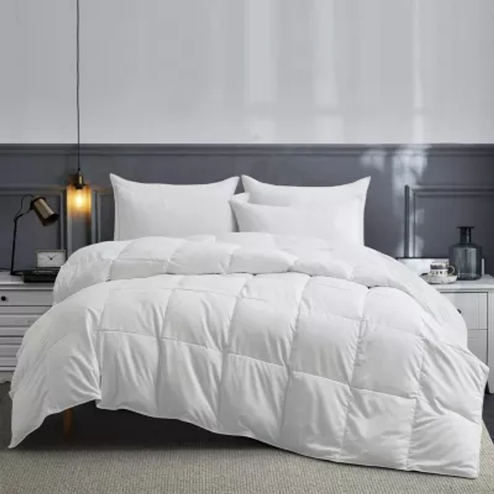 Peacenest All Season Microfiber White Goose Down And Feather Fiber Comforter