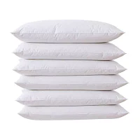 St. James Home Feather Loom Feather Pillow 6-Pack