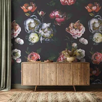 Tempaper Moody Bloom Mural Wallpaper