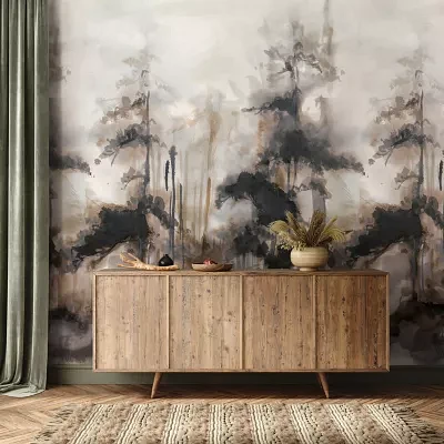 Tempaper Forest Reserve Mural Wallpaper