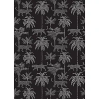 Tempaper Palm Leopards Mural Wallpaper