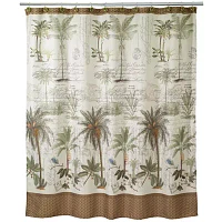 Avanti Colony Palm Shower Curtain