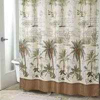 Avanti Colony Palm Shower Curtain