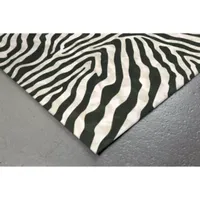 Liora Manne Visions I Zebra Rectangular Rugs & Floor Coverings Indoor Outdoor Animal Accent Rugs