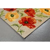 Liora Manne Ravella Icelandic Poppies Runner