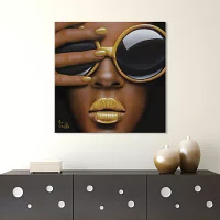 Icanvas Goldilips Canvas Art