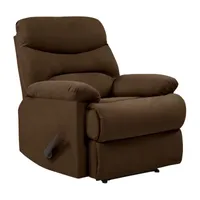 ProLounger Smith Wall Hugger Recliner Stain Resistant Microfiber with Ultra Padded Armrests