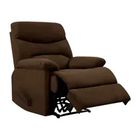 ProLounger Smith Wall Hugger Recliner Stain Resistant Microfiber with Ultra Padded Armrests