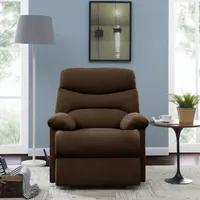 ProLounger Smith Wall Hugger Recliner Stain Resistant Microfiber with Ultra Padded Armrests