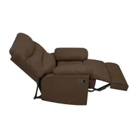 ProLounger Smith Wall Hugger Recliner Stain Resistant Microfiber with Ultra Padded Armrests