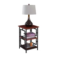 Metal Living Room Collection Storage End Table