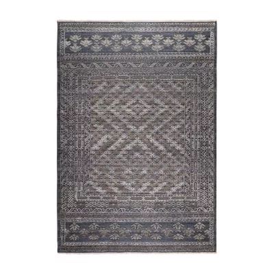 Amer Rugs Winterrose Geometric Hand Knotted Indoor Rectangular Accent Rug