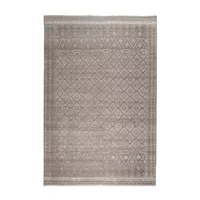 Amer Rugs Winterrose Geometric Hand Knotted Indoor Rectangular Accent Rug