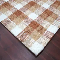 Amer Rugs Travelia Kae Hand Tufted Rectangular & Floor Coverings Indoor Plaid Accent