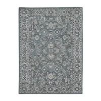 Amer Rugs Vermusia Medallion Hand Tufted Indoor Rectangular Accent Rug