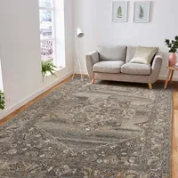 Amer Rugs Vermusia Hand Tufted Rectangular Rugs & Floor Coverings Indoor Medallion Accent Rugs