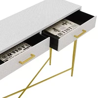 Ashley Living Room Collection 2-Drawer Console Table