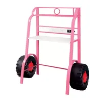 Kids Pink Metal Desk