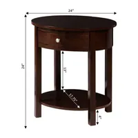 Cypress Living Room Collection 1-Drawer Storage End Table