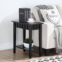 Dennis End Table with Shelf