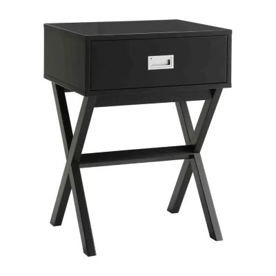 Designs2go Living Room Collection Storage 1-Drawer End Table