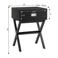 Designs2go Living Room Collection 1-Drawer Storage End Table