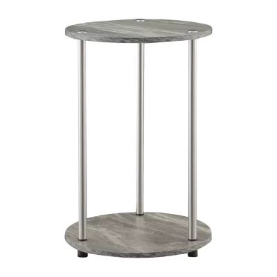 No Tools Living Room Collection Storage End Table