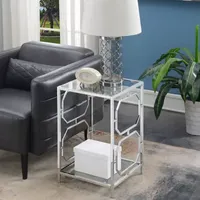 Omega Living Room Collection Storage End Table