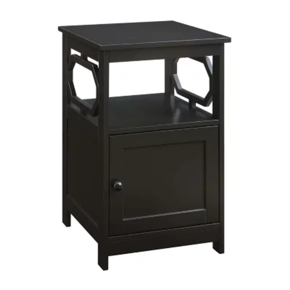 Omega Living Room Collection Storage End Table