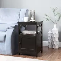 Omega Living Room Collection Storage End Table