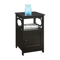 Omega Living Room Collection Storage End Table
