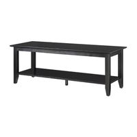 American Heritage Coffee Table with Shelf