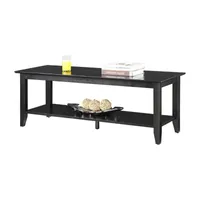 American Heritage Coffee Table with Shelf