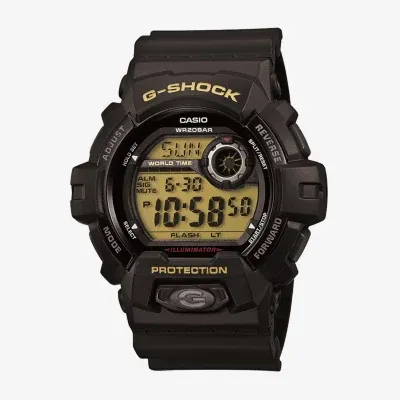 Casio Mens Black Strap Watch G-8900-1cr
