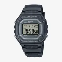 Casio Mens Gray Strap Watch W218h-8av