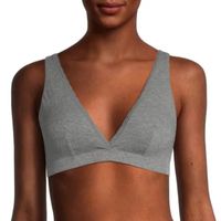 Arizona Body Organic Cotton V Neck Bralette