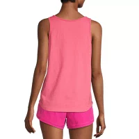 Champion Womens Scoop Neck Sleeveless Tank Top