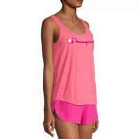 Champion Womens Scoop Neck Sleeveless Tank Top
