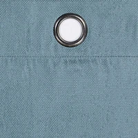 Eclipse Ambiance Draft Stopper Energy Saving 100% Blackout Grommet Top Single Curtain Panel